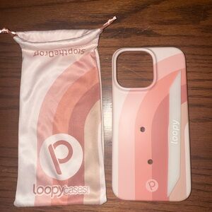 Loopy Case Pink Gradient iPhone Case